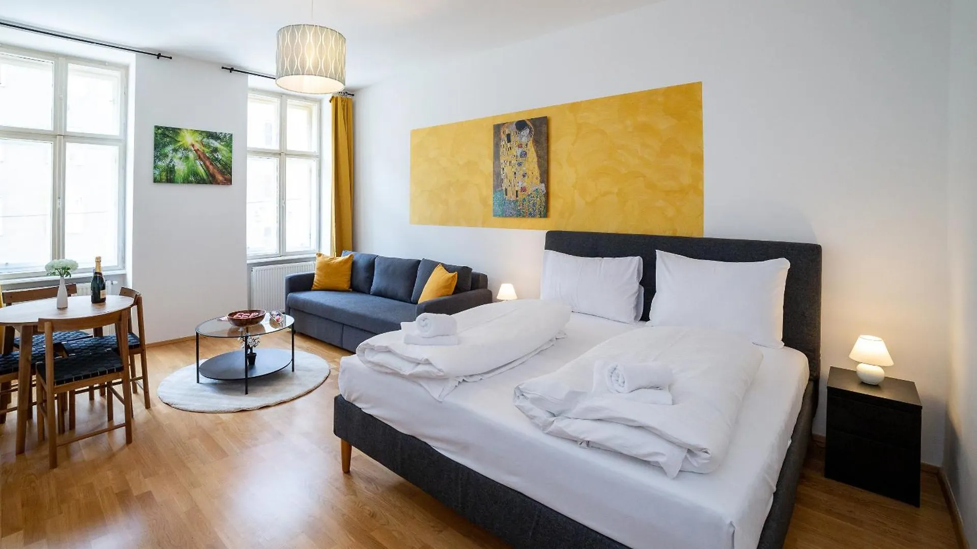 Stylish One Bedroom Apartment With Free Parking Vienna